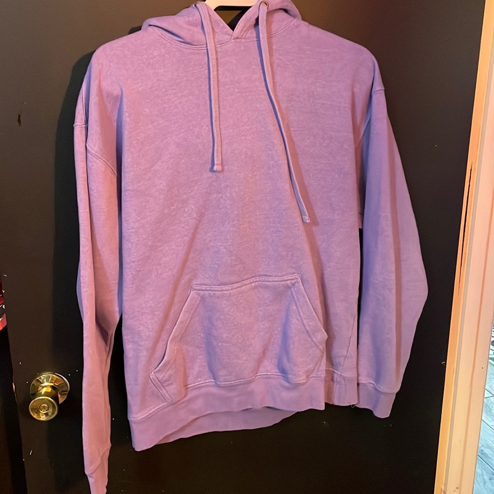 Purple hoodie